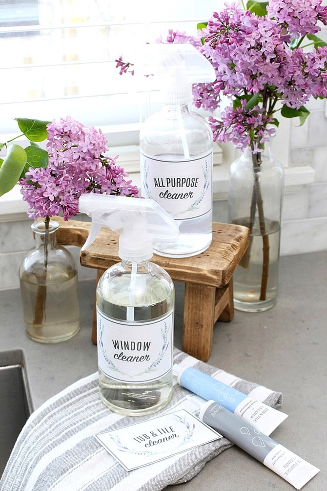 10 Free Printable Labels to Organize Your Home - Everything Etsy - Cleaning