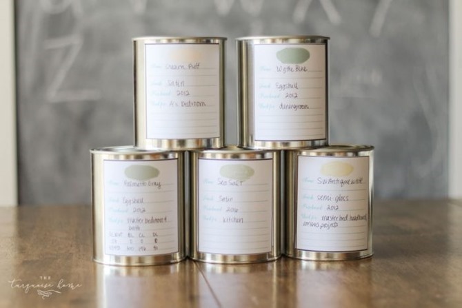 10 Free Printable Labels to Organize Your Home - Everything Etsy - Paint