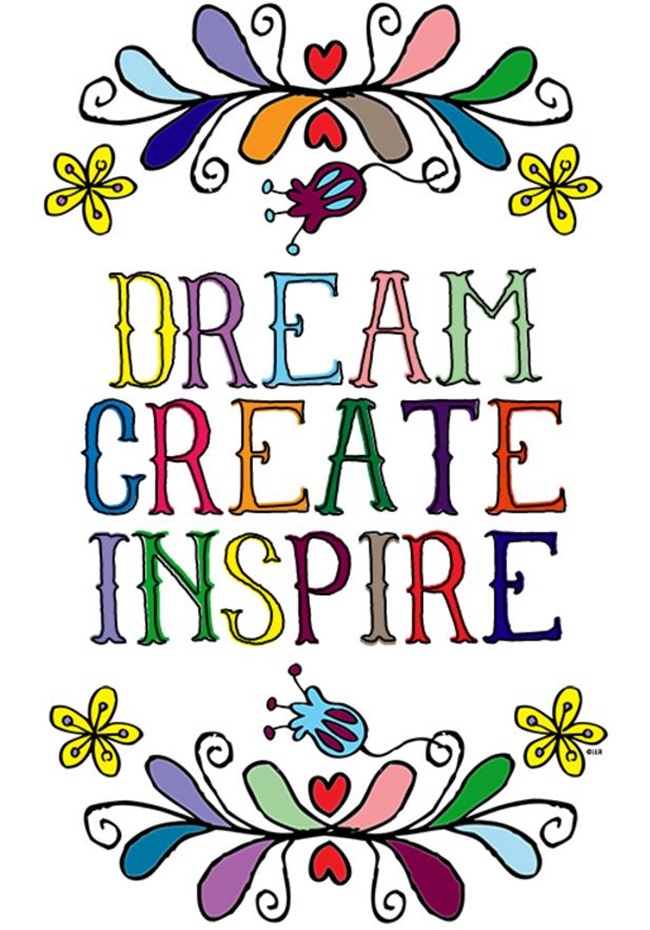 12 Inspiring Quote Coloring Pages for Adults - Dream Create Inspire - Live Laugh Rowe