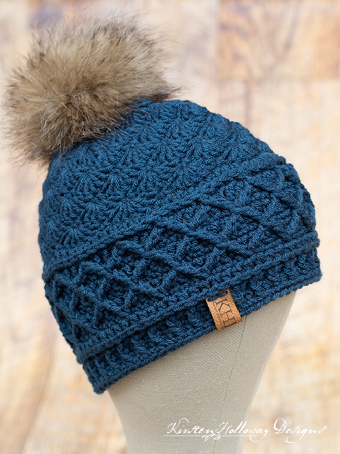 Quick Snow Country Crochet Hat - Free Design